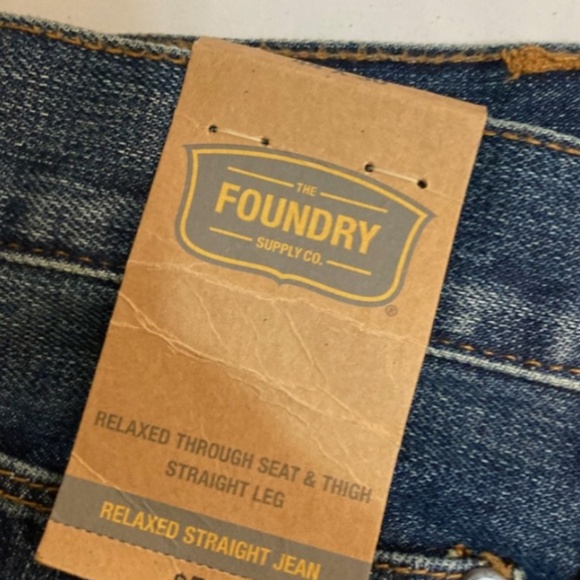 New Foundry Jeans mens 44x30 Relaxed Strait leg - Picture 2 of 5
